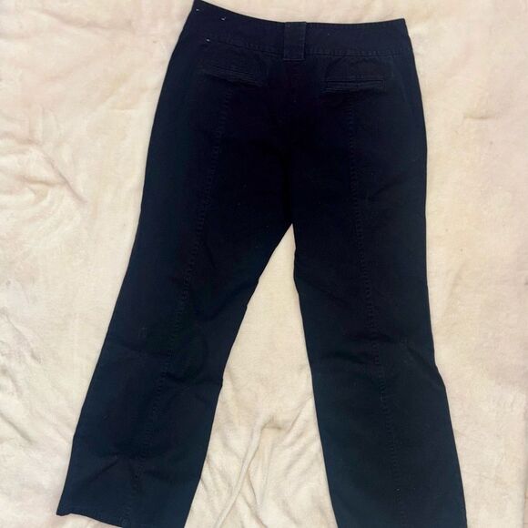 LOFT Black Straight Leg Pants Size 10 | Workwear Essential - Picture 7 of 8